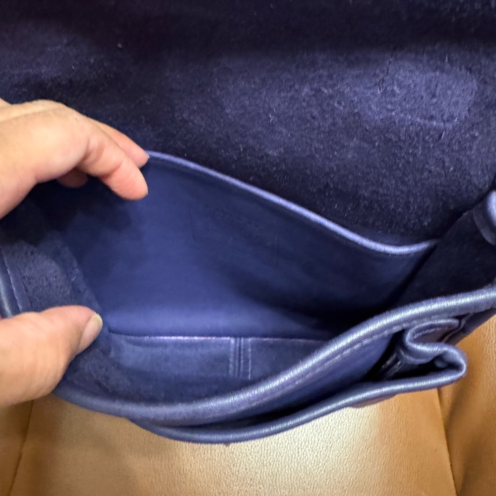 Coach Vintage Station Bag PURPLE Rare Color - Picture 10 of 12